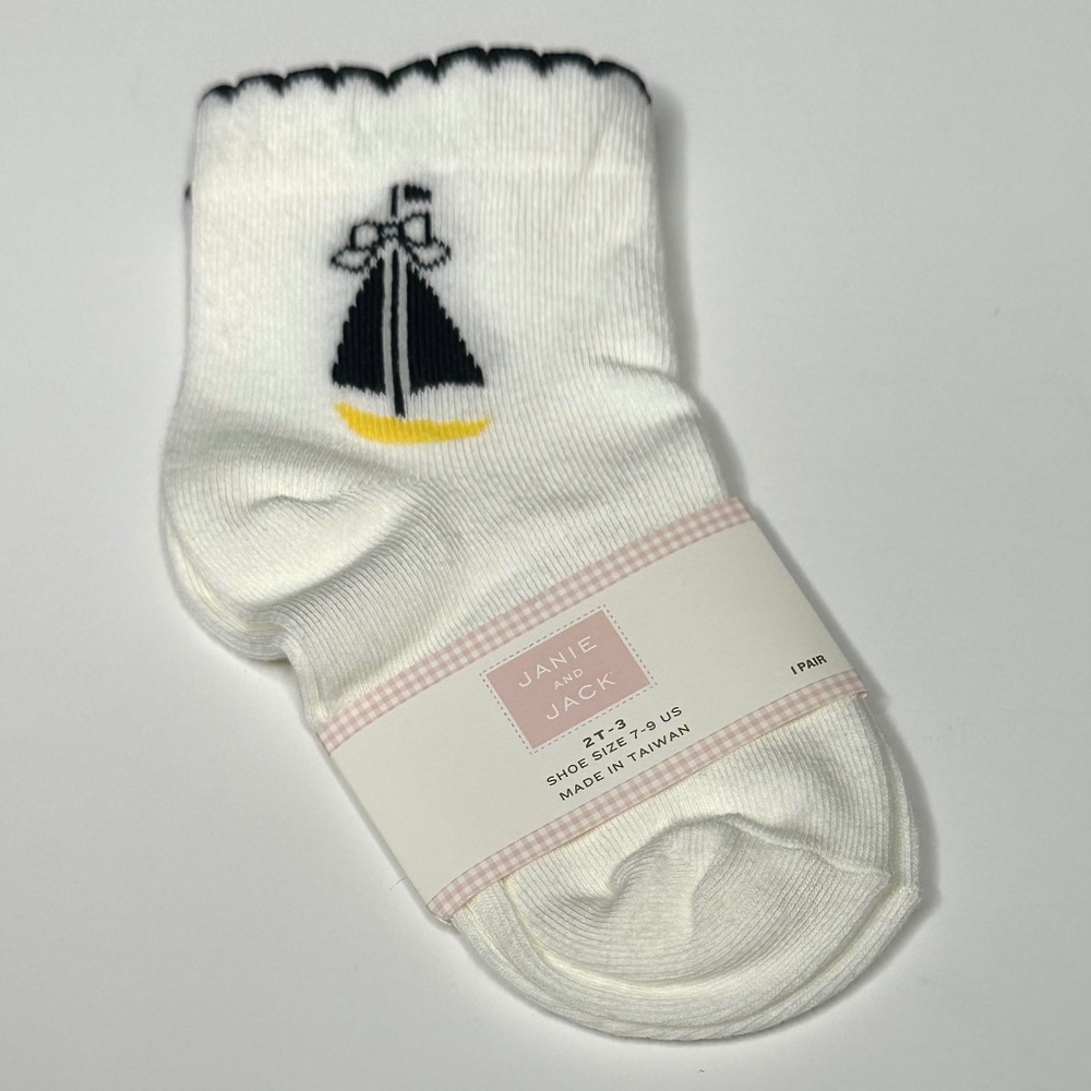 Janie and Jack Socks • Size 2-3T • New!